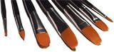 Unbekannt 9 Künstlerpinsel Katzenzungenpinsel Zungenpinsel Toray Pinsel für Acrylfarben und Aquarellfarben