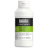 Liquitex 5108 Professional mattes Medium für Acrylfarben, verleiht Farben eine seidenmatte Oberfläche und reduziert den Glanz, flüssig - 237ml Flasche